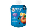 Gerber Пюре Яблоко-Черника-Банан (6+ мес.), 80 г