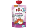 Holle Bio Organic piure Dino Date de mere, afine si curmale (6 luni+) 100g