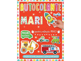 Carte Autocolante mari pentru manute mici. Masini puternice