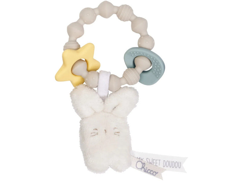Chicco Jucarie Doudou Inel senzorial Iepuras 0M+ 125400