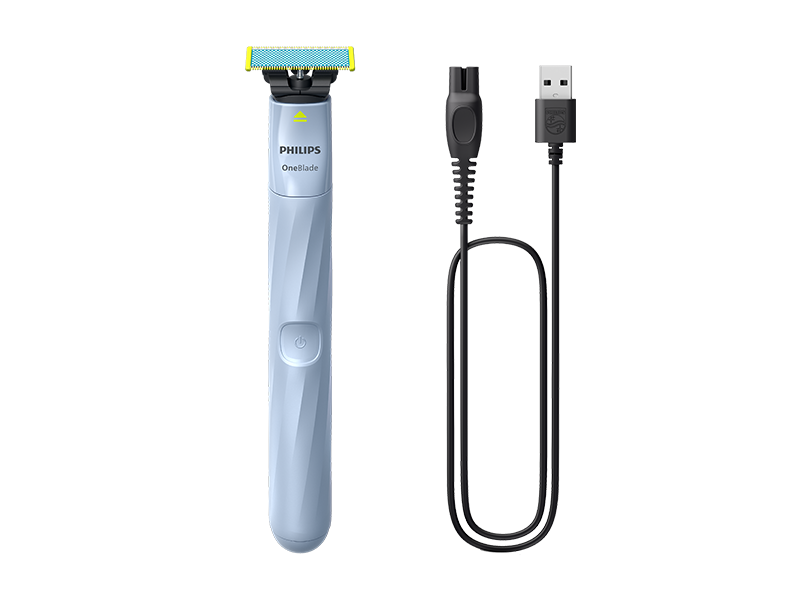 Philips PC Trimer OneBlade 1st Shave, autonomie 30 min/ incarcare 8h (NiMH), 1x lama Anti-friction QP1324/20