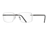 Rama optica Silhouette The Wave 5567/BY-6660-54/19, 2025, din SPX Hightech Titanium, p/u barbati, Rimless