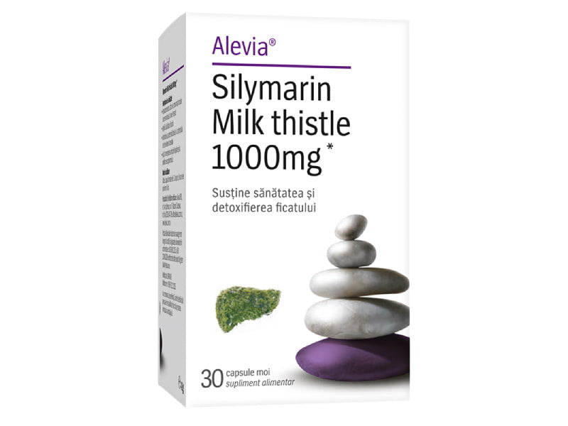 Alevia Silymarin 1000 мг Milk Thistle, капсулы