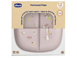 Chicco Farfurie portionata 12M+ PINK 2025  1600315