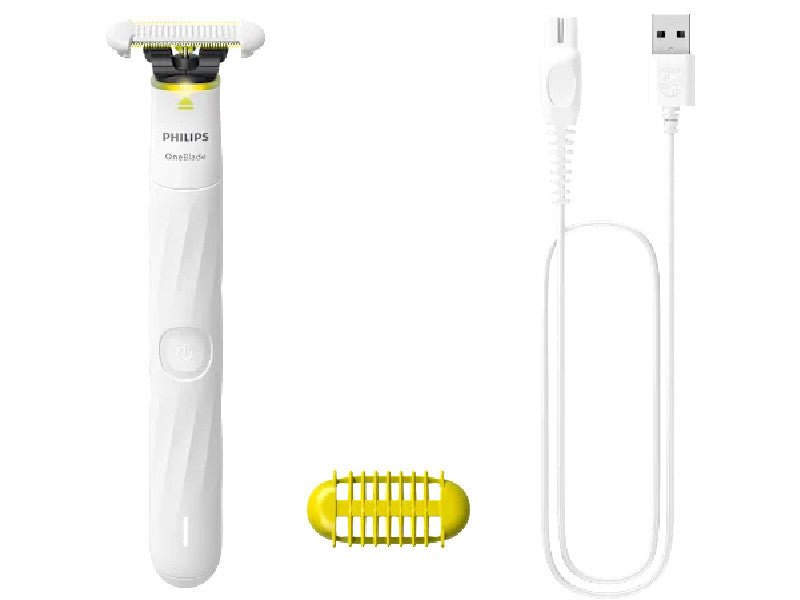 Philips PC OneBlade Бритва и триммер для интимных зон, белый, QP1930/22