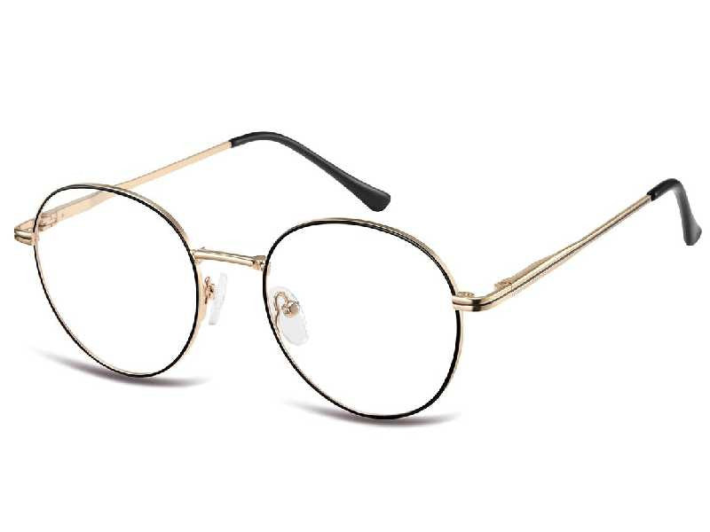 Rama optica Montana  M290A, 2024, shiny gold/black, din Metal, unisex + husa