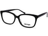 Rama optica Ital Style B048 C1, 54-16-145, black, 2025, din Acetat, p/u femei
