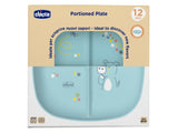 Chicco Farfurie portionata 12M+ BLUE 2025  1600325