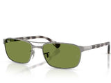 Ochelari de soare Ray Ban RB3778-004/4E 57, din Metal, p/u unisex