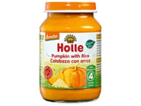 Holle piure de dovleac si orez (4 luni+) 190g new