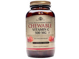 Solgar Vitamina C 500mg mestecabile zmeura-merisoare comp.