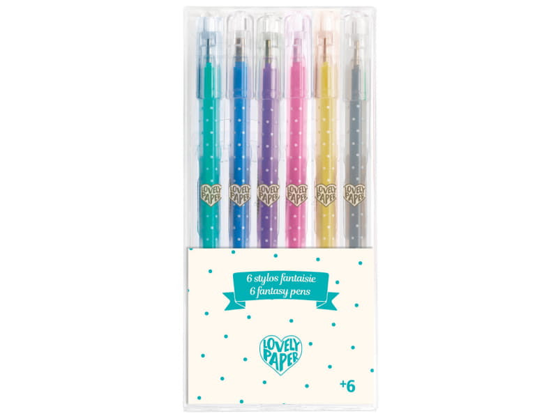 Art Toys DD03755 6 glitter gel pens