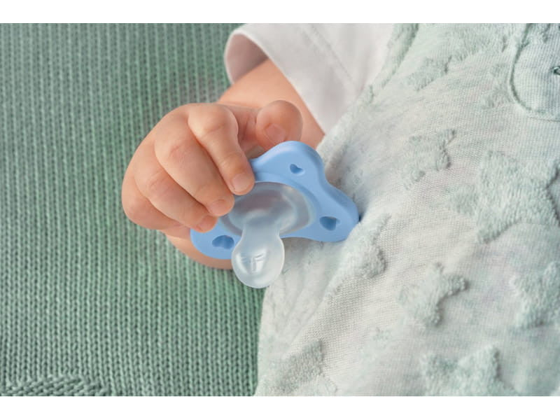 Chicco suzeta PhysioForma Dual Soft Albastru, 0-2M  1buc 74801140