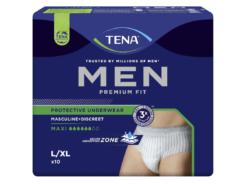 Tena Men Pants Maxi scutece-chiloti pt barbati L/XL