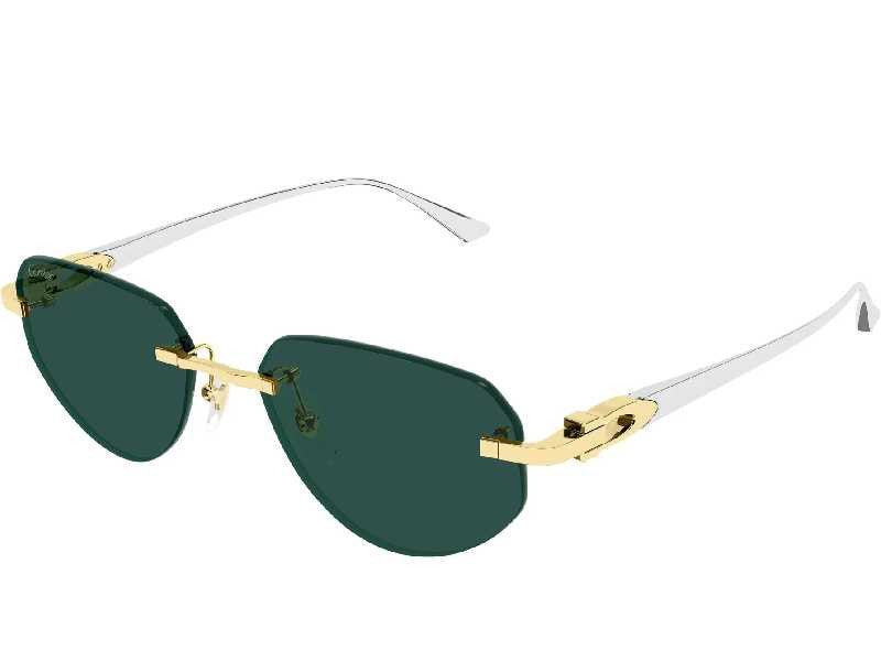 Ochelari de soare Cartier CT0661S-002 54, 2026, din Acetat, p/u femei