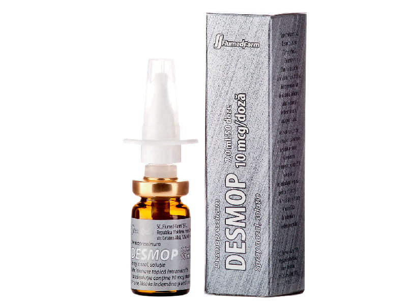 Desmop spray naz.,sol.10mcg/doza 7ml(50 doze)