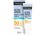 Neutrogena Ultra Sheer солнцезащитный флюид для жирной кожи SPF 50+, 50 мл