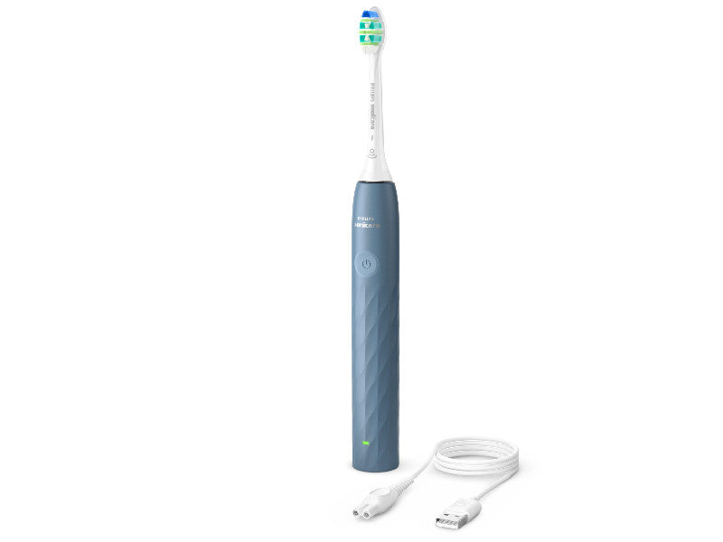Philips Sonicare Seria 1100 Электрическая звуковая зубная щётка цвет морской синий, HX3901/03