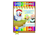 Carte citesc si colorez gainusa porumbaca