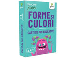 Carti de joc educative. Forme si culori. EduCard Junior