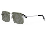 Ochelari de soare Fendi Sky FE40043U-16C, 2024, din Metal, p/u femei