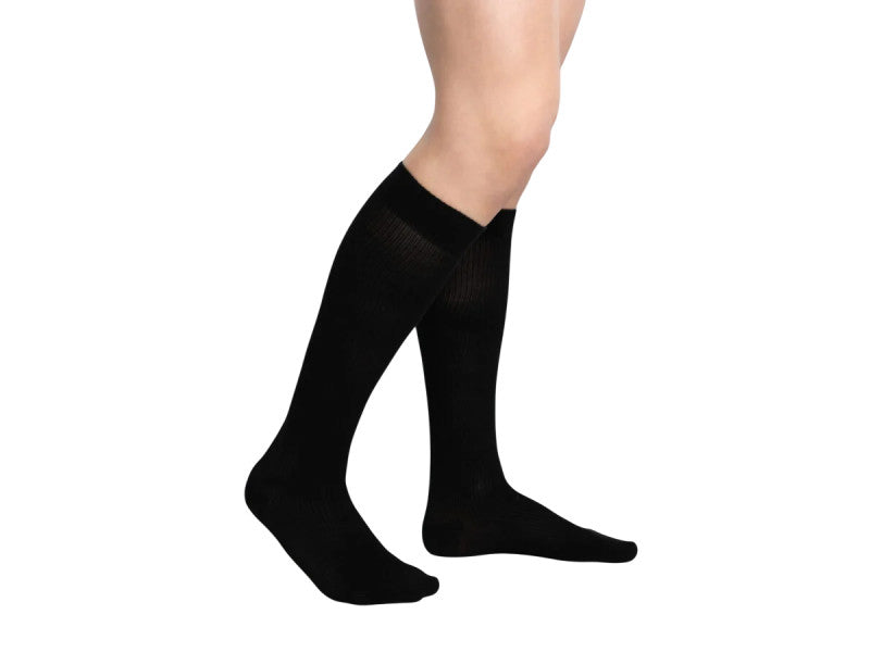 Lauma Ciorapi compresivi Cotton Comfort, mar. 36-38 black, 1.Ccl (AD204)
