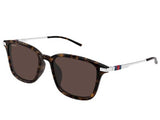 Ochelari de soare Gucci GG2246SK-002 55,  din Metal, p/u Femei