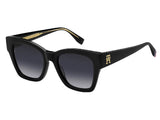 Ochelari de soare Tommy Hilfiger TH2156S-807 90/52-20-140, 2026, black, din Acetat, p/u femei