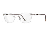 Rama optica Silhouette TNG 2018 5521/BE-8540-55/17, 2025, din SPX Hightech Titanium, p/u femei, Rimless