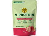Gold Nutrition V-Protein растительный протеин со вкусом клубники, 720 г