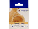 Banda kinesiologica Nordeplast 5cm x 5m bej