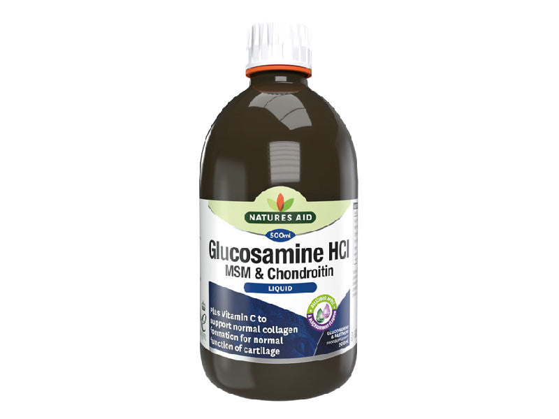 Glucozamina HCI 1500mg+Chondroitin 400mg+Vit.C 20mg 500ml