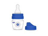 WeeBaby Biberon cu tetina + adaptor cana cu desen pentru protectie impotriva ghinionului, 30 ml