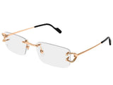 Rama optica Cartier CT0344O-005 56, din Metal, p/u barbati