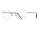 Rama optica Silhouette The Dawn 5573/KE-3530-56/17, 2025, din SPX Hightech Titanium, p/u femei, Rimless