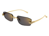 Ochelari de soare Cartier Panthere de Cartier CT0474S-001/56, 2026, din Metal, unisex