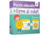 Puzzle educativ. Forme si culori
