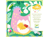 Art toys DJ00953 Magic coloring Peekbool Garden Baby Animals Fsc Mix