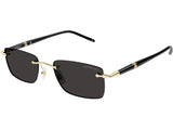 Ochelari de soare MontBlanc MB0344S-001-54, 2026, din Metal, Barbati