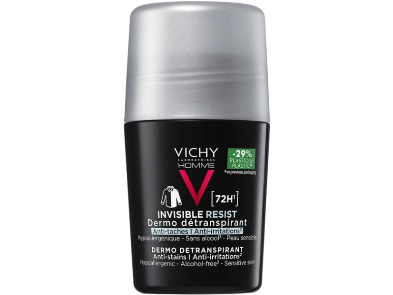 Vichy Део Роликовый Homme Invisible 72ч 50мл
