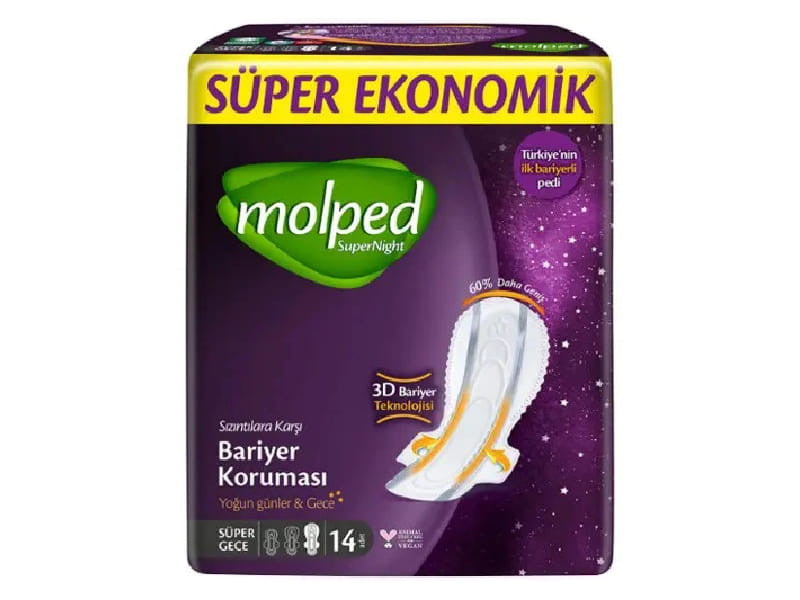 Molped Absorbante Supernight super long