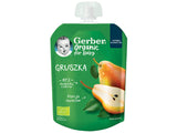 Gerber Пюре Органик Груша (4+ мес.), 80 г