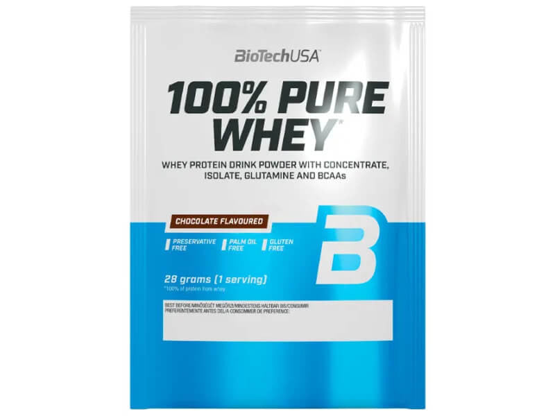 Biotech Протеиновый порошок 100% Pure Whey 28г шоколад