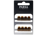 Заколки для волос Parsa Beauty Mini коричневые