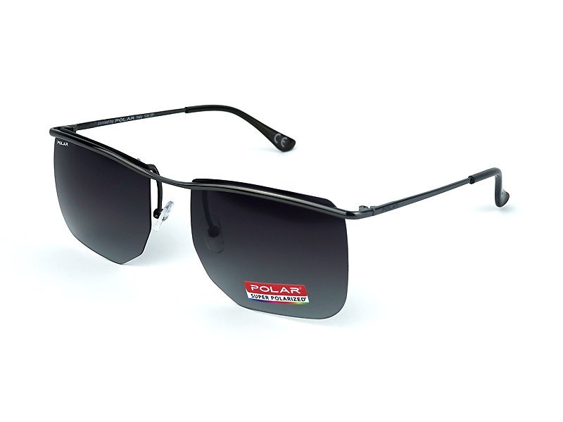 Солнцезащитные очки Polar Bogart цв. 48/F поляризованные, из металла, для мужчин 