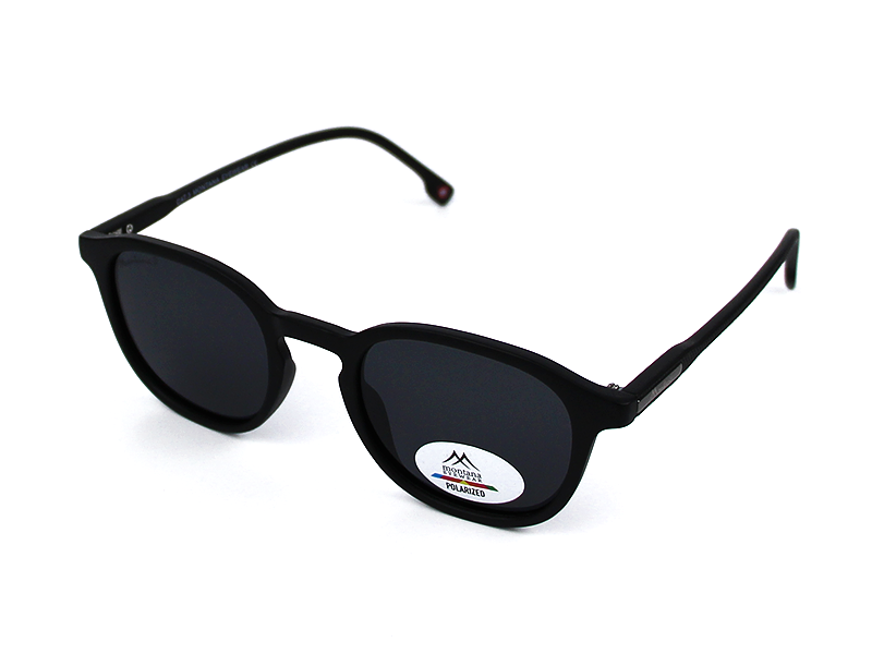 Солнцезащитные очки Montana MP13, черный матовый + футляр