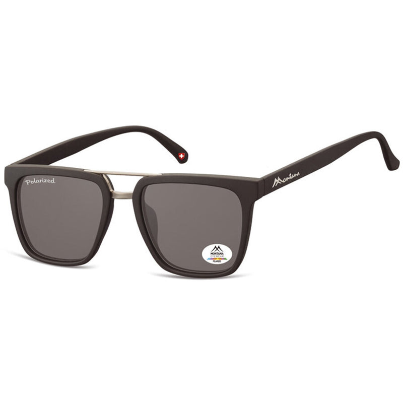 Солнцезащитные очки Montana MP45, черный + футляр