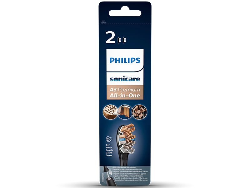 Philips Sonicare All-in-One Premium A3 Spares Электрическая зубная щетка, 2 шт. HX9092/11