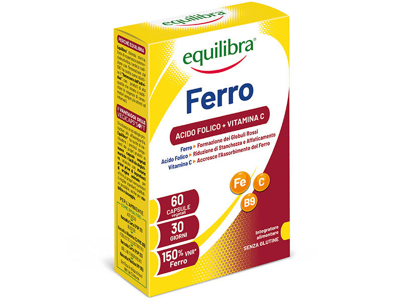 Equilibra Ferro Acido folico + капсулы с витамином С
