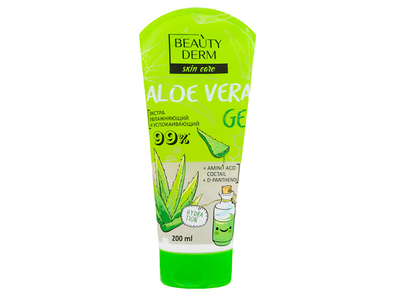BEAUTY DERM Gel cu Aloe vera 99%